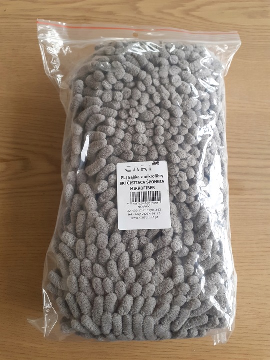 Gąbka samochodowa z mikrofibry