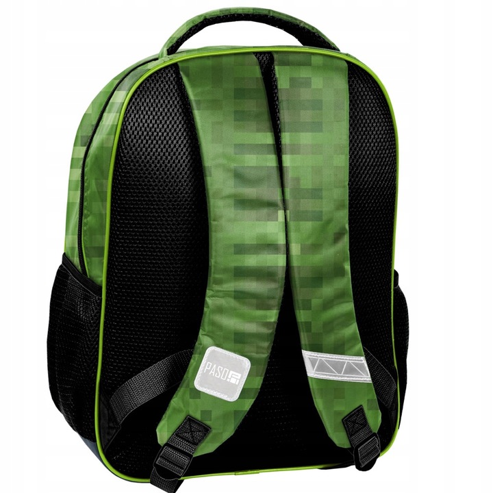 ZESTAW PLECAK TORNISTER SZKOLNY DLA CHŁOPCA GRA PIXELE WOREK PIÓRNIK