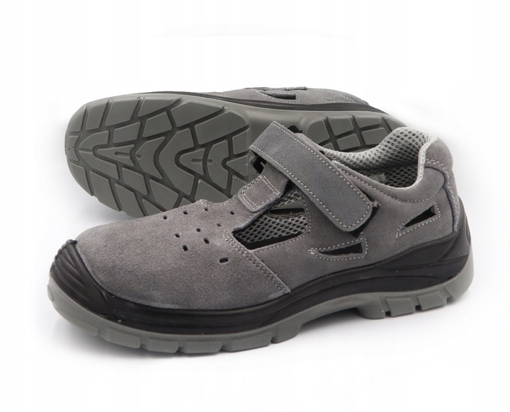 SANDAŁY ROBOCZE S1 SRC SKÓRA PODNOSEK MĘSKIE 42