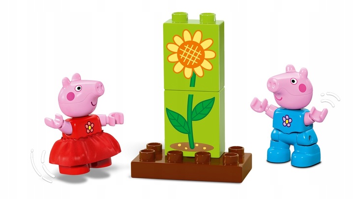 LEGO DUPLO ŚWINKA PEPPA Dom na drzewie 10431 +Torba - Duże klocki od 2 lat