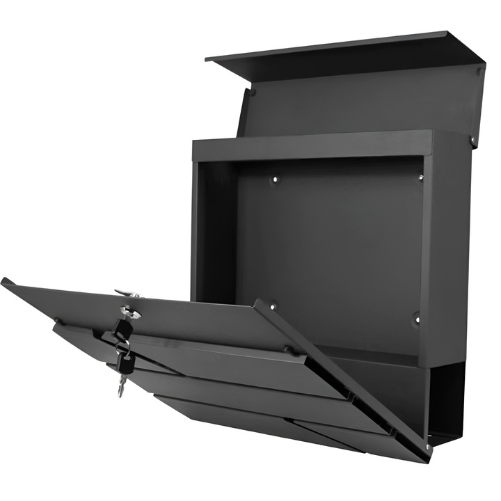 Skrzynka na listy GRAVIT szary