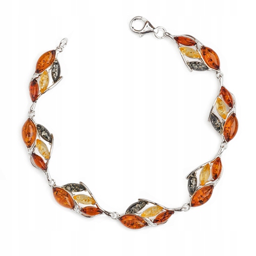 SREBRNE KOLCZYKI WISZĄCE zapięcie angielskie z NATURALNY BURSZTYN srebro925