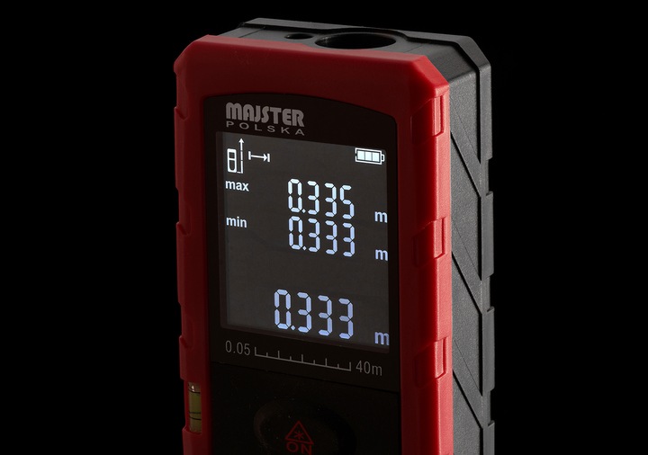 DALMIERZ LASEROWY MIERNIK ODLEGŁOŚCI CYFROWY 40M POZIOMICA ORYGINALNY