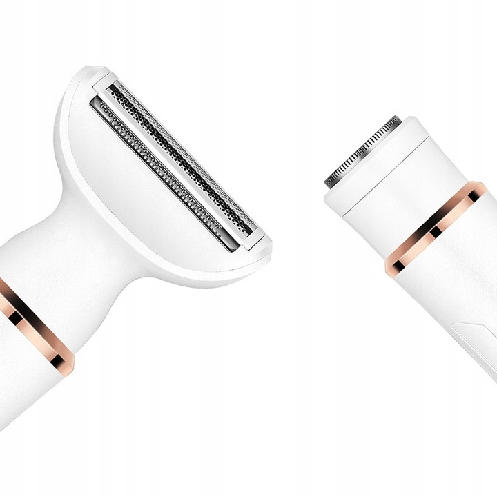 DEPILATOR TRYMER DAMSKI DO TWARZY I BRWI I NÓG 4W1 USB 5W