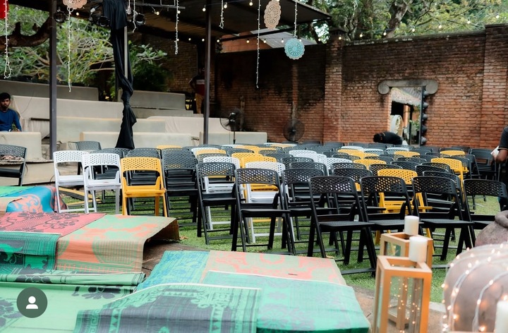 Phoenix Flap składane krzesło nowoczesny design PYTHON zielony