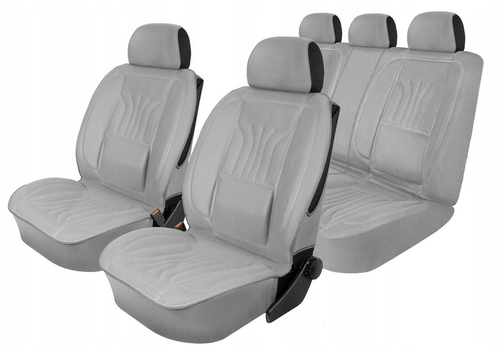 POKROWCE SAMOCHODOWE PROFILOWANE NA FOTELE GRUBE TŁOCZONE ANATOMICZNE