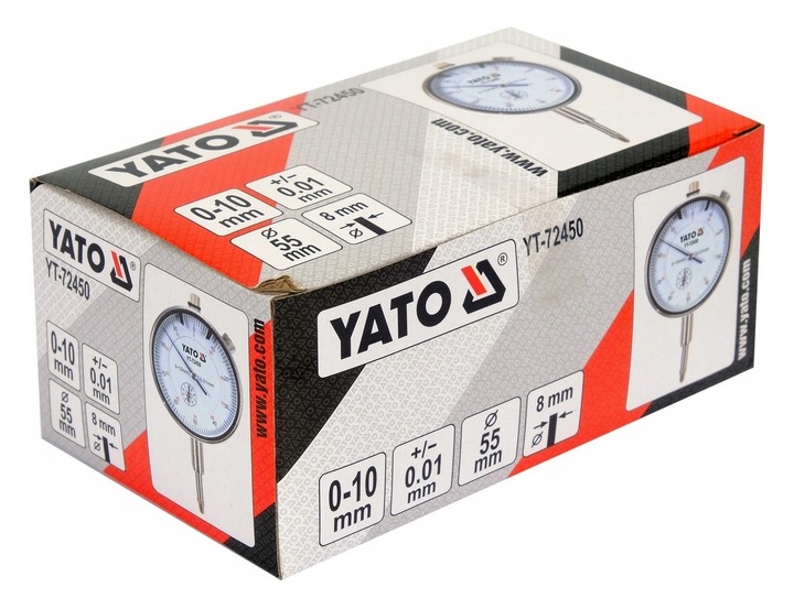 STATYW MAGNETYCZNY CZUJNIKA ZEGAROWEGO + CZUJNIK ZEGAROWY 0-10MM bicia Yato