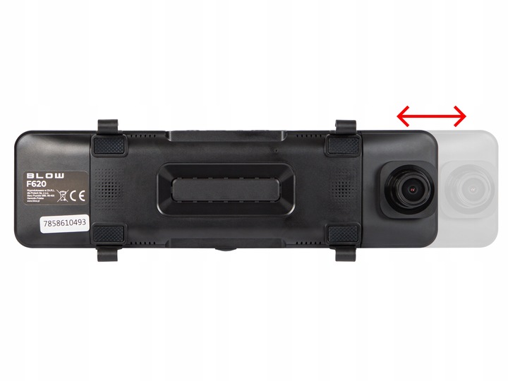 REJESTRATOR LUSTERKO 10,88 KAMERA COFANIA ANDROID CARPLAY 2K QHD KARTA 64GB