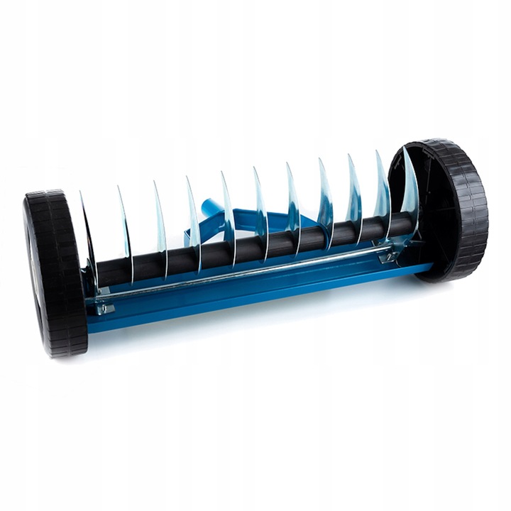 AERATOR WERTYKULATOR RĘCZNY na kółkach OBROTOWY WAHADŁOWY DO TRAWNIKA KOLCE