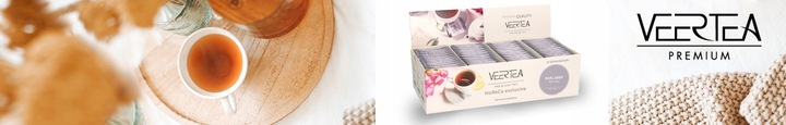 Herbata VEERTEA EARL GREY 100 saszetek | herbata ekspresowa w torebkach