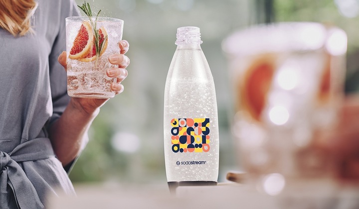 Butelki do Saturatora SodaStream Fuse Bubble Mosaic 2 szt. x 1L Zestaw