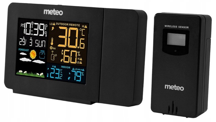 STACJA POGODOWA METEO SP79 Z Projektorem