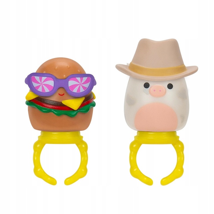 SQUISHMALLOWS figurki SQUISH A LONGS zestaw MiniSquish 8 figurek krówka