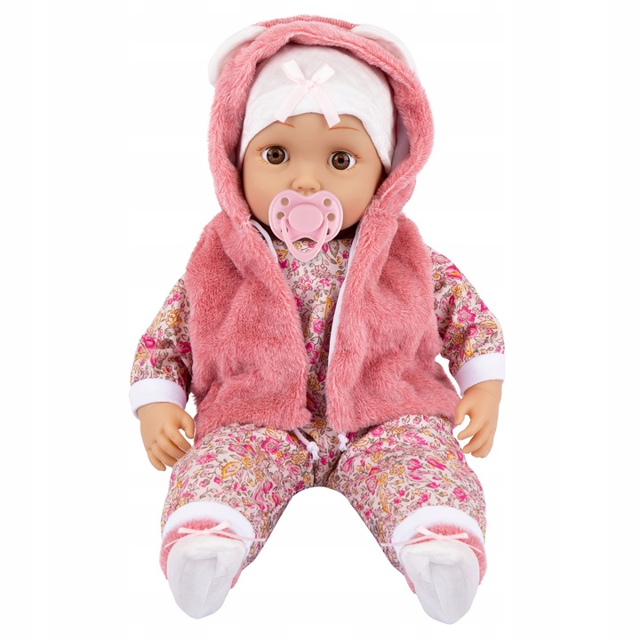 DUŻA LALKA BOBAS INTERAKTYWNA ŚPIEWA I MÓWI PO POLSKU 45CM