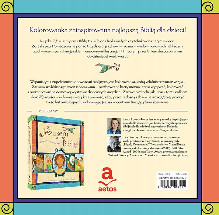 Z Jezusem przez Biblię. Kolorowanka - Jones-Lloyd