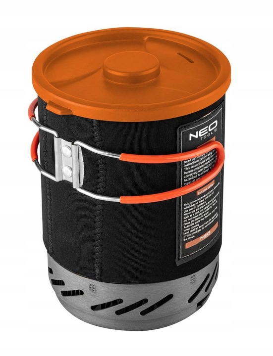 KUCHENKA TURYSTYCZNA GARNEK TALERZ + PALNIK 3W1 NEO 63-151