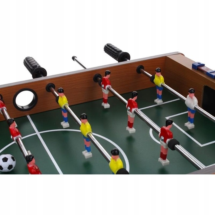 Piłkarzyki Stołowe Stół do Piłkarzyków Piłka Nożna 18 Zawodników 62 cm