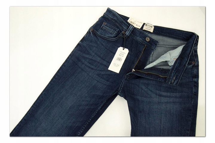 Mustang Washington Blue 883 spodnie jeansy W32 L32