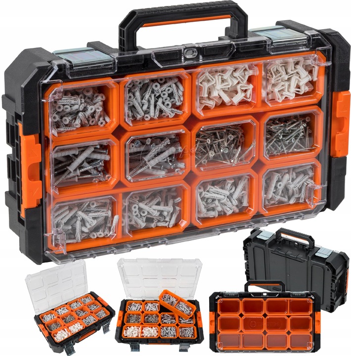 Skrzynka narzędziowa modułowa kołach ZESTAW TACTIX