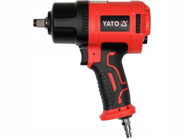 YATO KLUCZ UDAROWY PNEUMATYCZNY DO KÓŁ TWIN HAMMER 1/2''