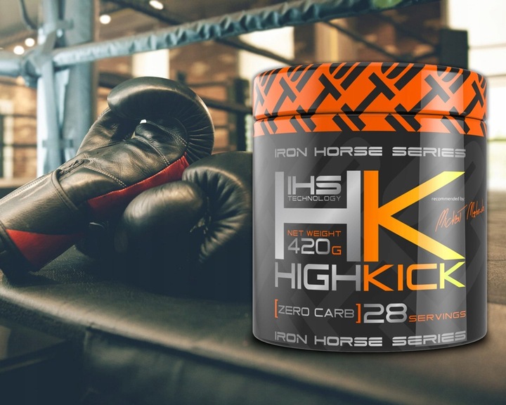 IRON HORSE HIGH KICK 420g DLA FIGHTEROW Pomarańcza