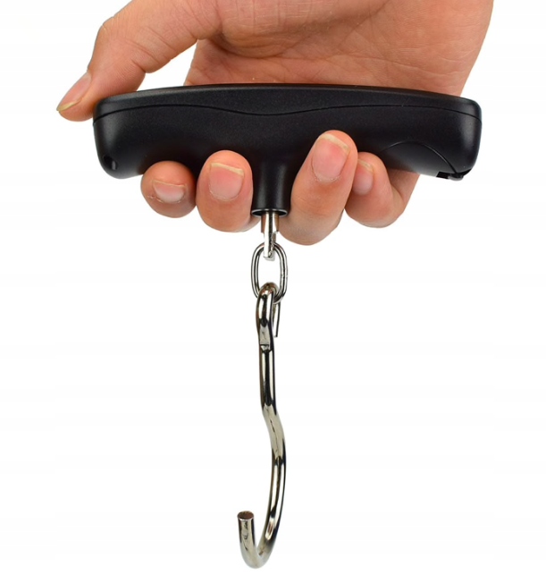 WAGA WALIZKOWA RĘCZNA HAKOWA 50KG 10G DO WALIZEK