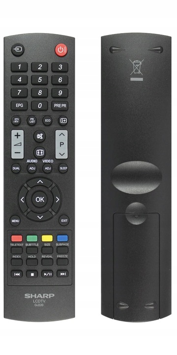 Pilot do TV Sharp LC-32LE320E