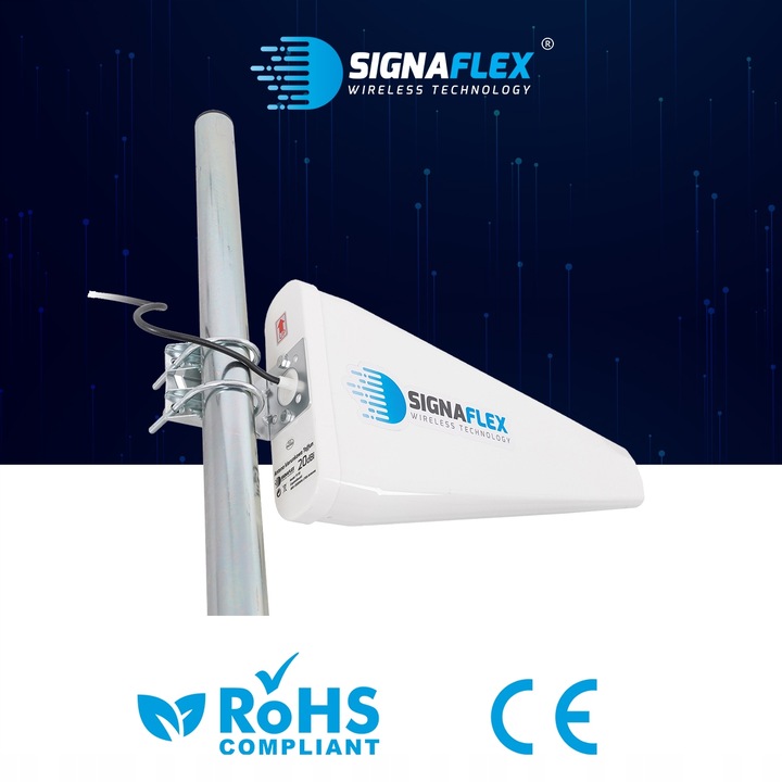 ANTENA ZEWNĘTRZNA DO ROUTERA INTERNETU TELEFONU 3G 4G 5G LTE ZTE HUAWEI 10m