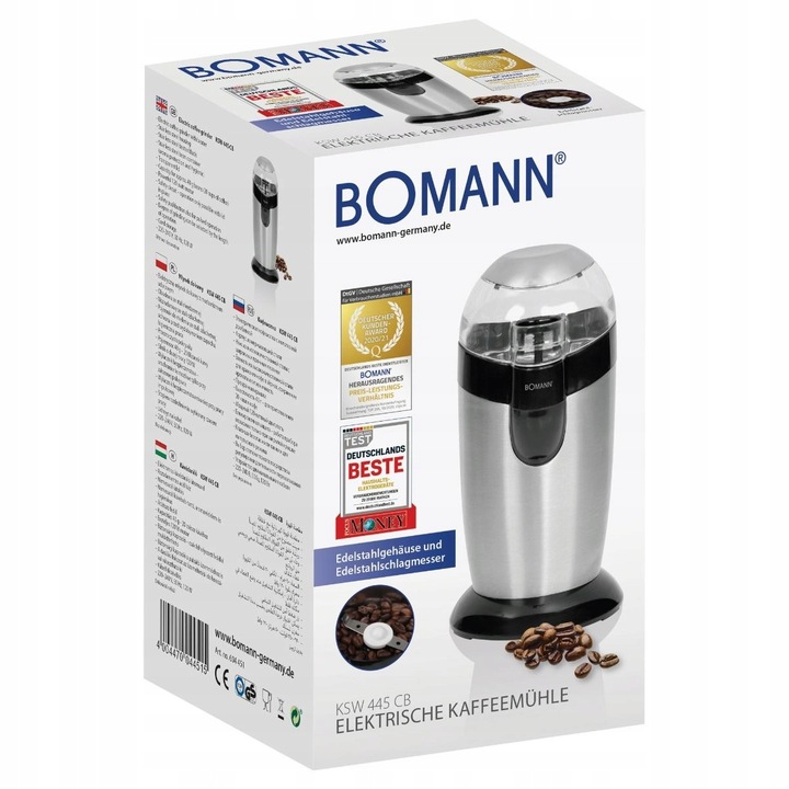 ELEKTRYCZNY MŁYNEK DO KAWY BOMANN KSW 604451