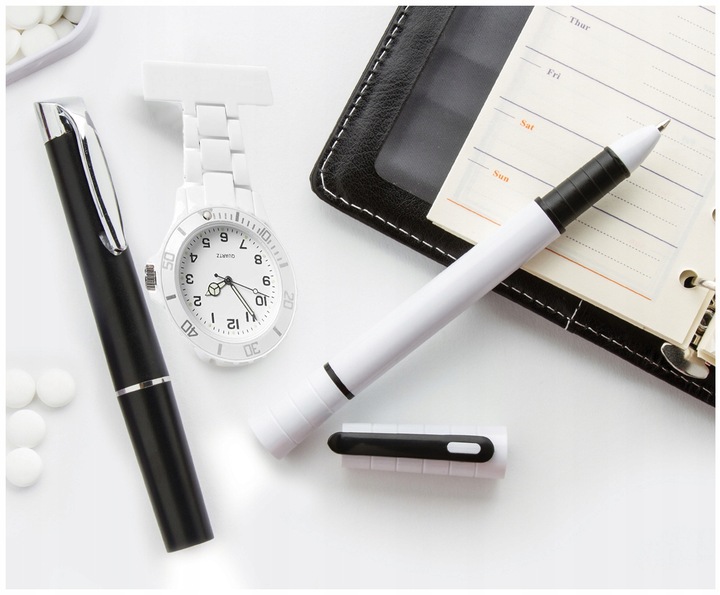 Zegarek Pielęgniarski Lekarski Quartz Analogowy do fartucha