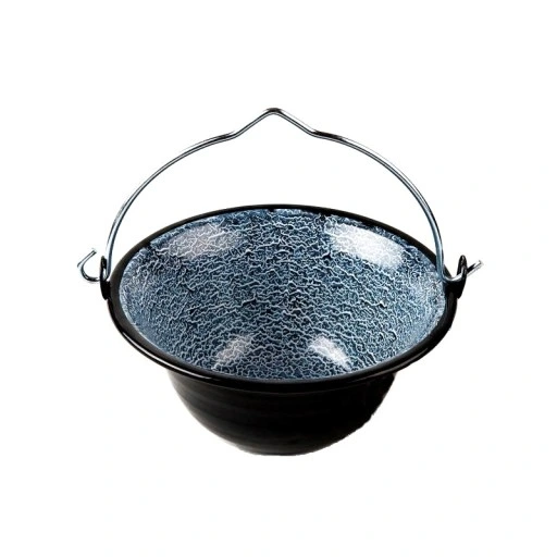 Kociołek wiszący węgierski emaliowany 50 l