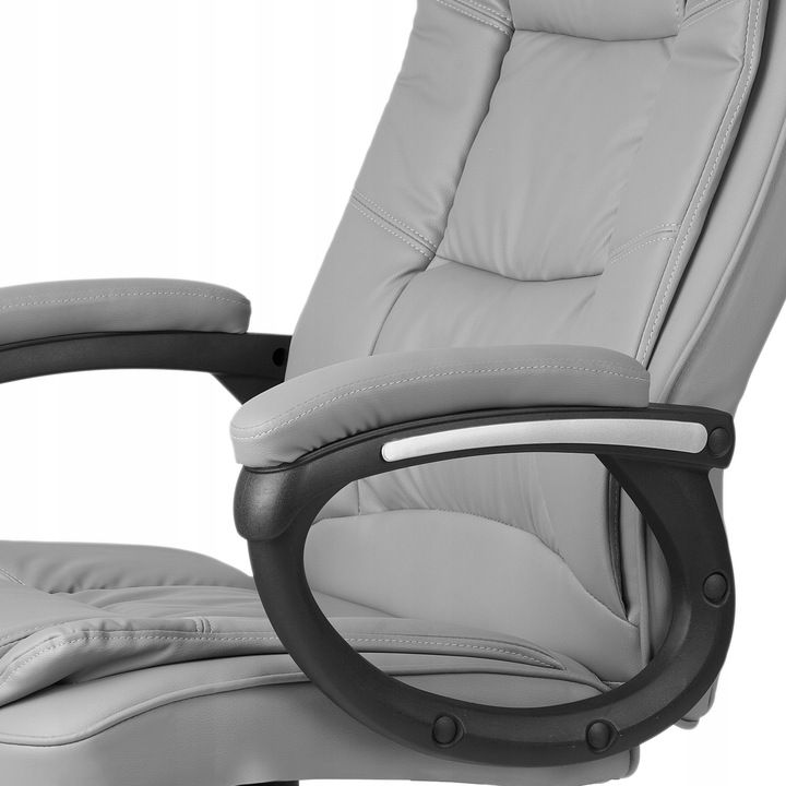 FOTEL BIUROWY KRZESŁO BIUROWE OBROTOWE CHROM