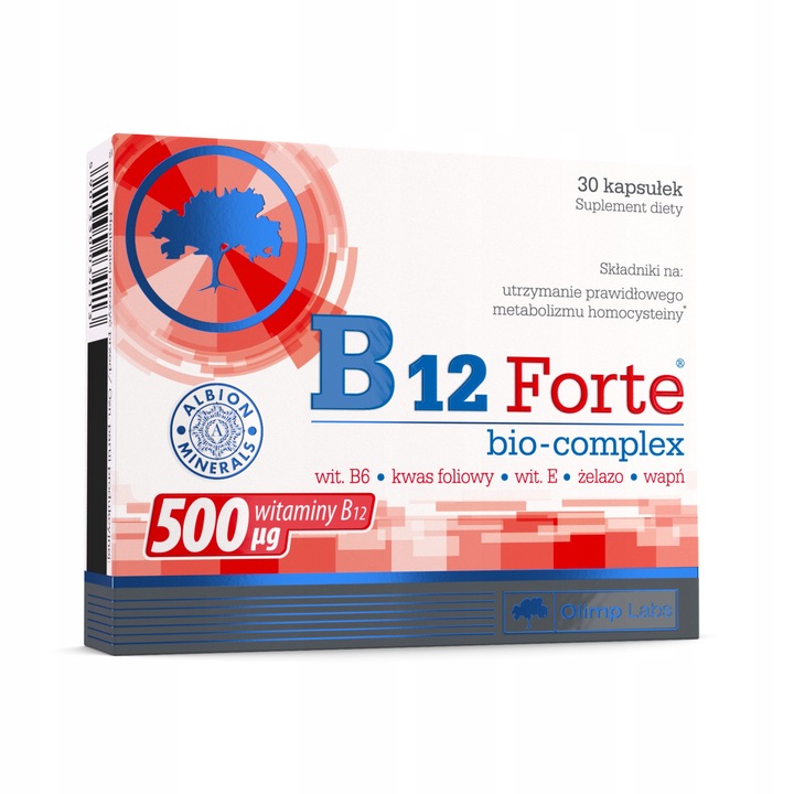 OLIMP B12 FORTE BIO-COMPLEX 2x30kaps WITAMINY B