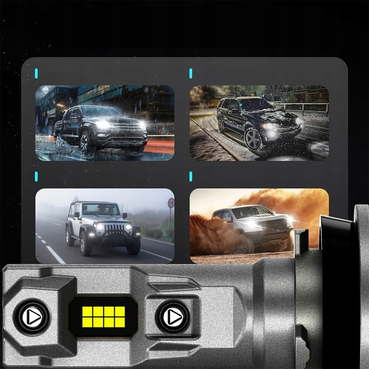 ŻARÓWKI LED H11 QERK 1 DO 1 WIĘCEJ ŚWIATŁA CAN RETROFIT IDEALNIE DOPASOWANE