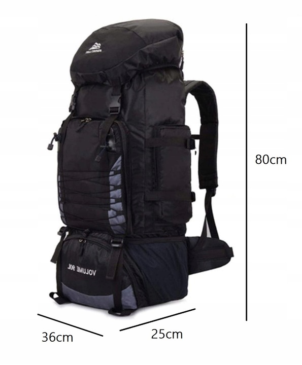 Plecak Taktyczny 90L – Militarny Wojskowy Outdoor Survival Bushcraft (I053)