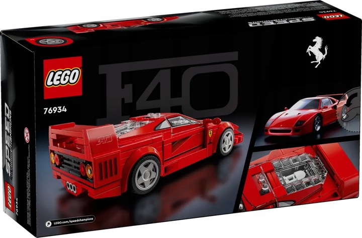 LEGO Speed Champions. Supersamochód Ferrari 76934