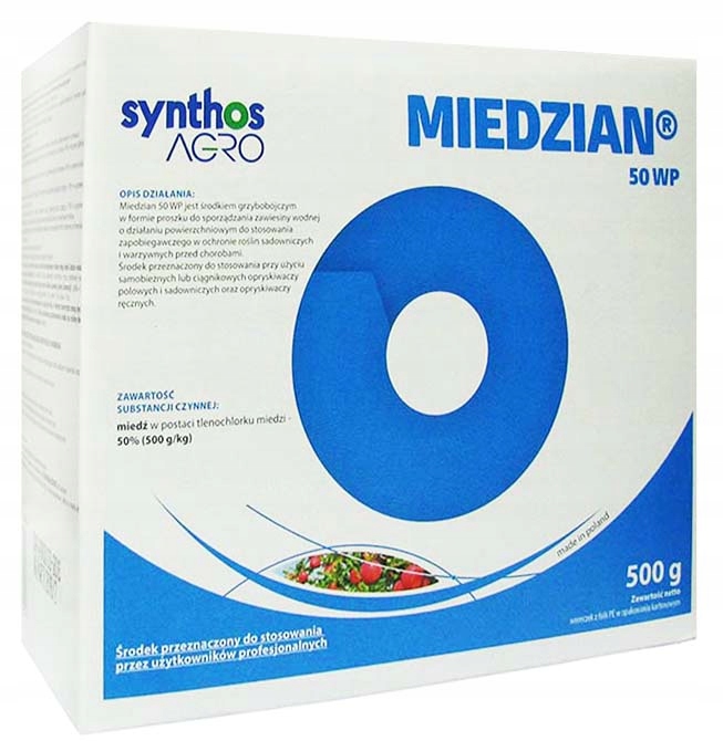 Miedzian 50 WP 500g 0,5kg Synthos
