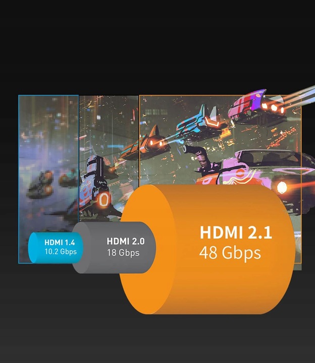 KABEL OPTYCZNY HDMI 2.1 AOC 8K PRZEWÓD ŚWIATŁOWODOWY 8K 60Hz 30M GEMBIRD