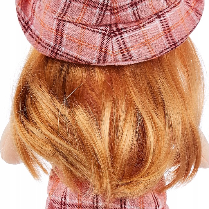 Lalka szmacianka bobas Majeczka piękne włosy