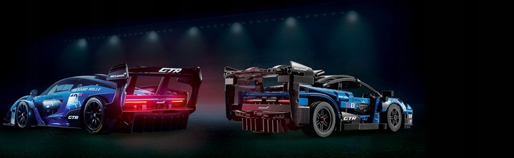 KLOCKI LEGO TECHNIC MCLAREN SENNA GTR SAMOCHÓD AUTO PREZENT