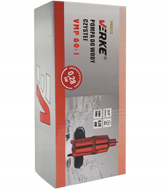 POMPA DO WODY CZYSTEJ MEMBRANOWA DOLNOSSĄCA VERKE