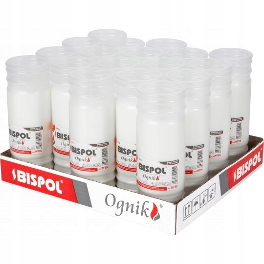 Wkłady do zniczy Bispol WP5N 120h 18szt