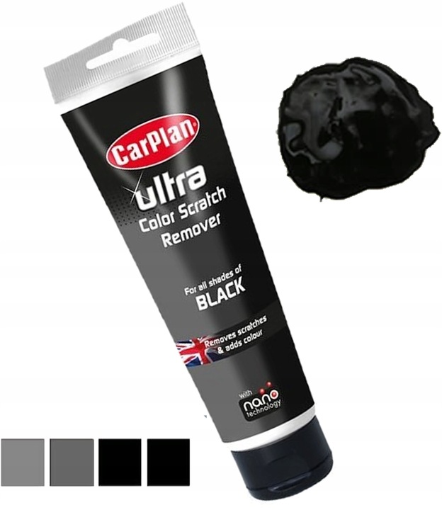 ZESTAW CZARNY Pasta na rysy +Regenartor Lakieru +Pad gąbkowy +2x Mikrofibra