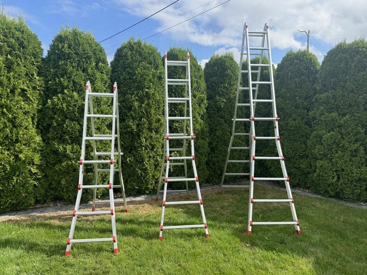DRABINA. PRZEGUBOWA. TELESKOPOWA WIELOFUNKCYJNA 4x6 UNIWERSALNA