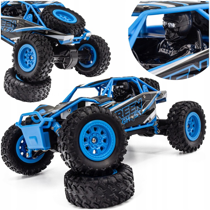 SAMOCHÓD ZDALNIE STEROWANY TERENOWY RC BUGGY Auto na Pilota Terenowe 4x4
