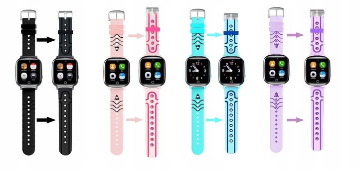 Smartwatch Zegarek Dla Dzieci SIM Aparat Telefon Gry Odtwarzacz Muzyki