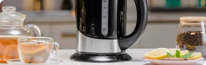 ZELMER CZAJNIK BEZPRZEWODOWY ELEKTRYCZNY STAL NIERDZEWNA DUŻY 1,7L 2200W