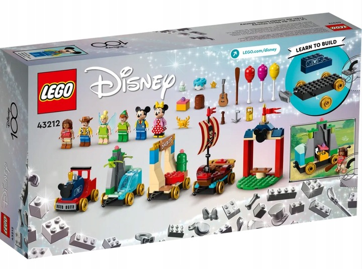 LEGO DISNEY PLUS POCIĄG CIUCHCIA BAJKI MYSZKA MIKI TOY STORY ZESTAW XXL