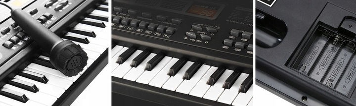 KEYBOARD PIANINKO ORGANY ORGANKI PIANINO ELEKTRONICZNE DLA DZIECI +MIKROFON