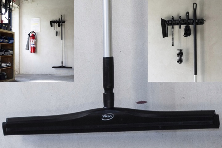 VIKAN 708869 Ściągacz podłogowy z podwójnym piórem 600 mm